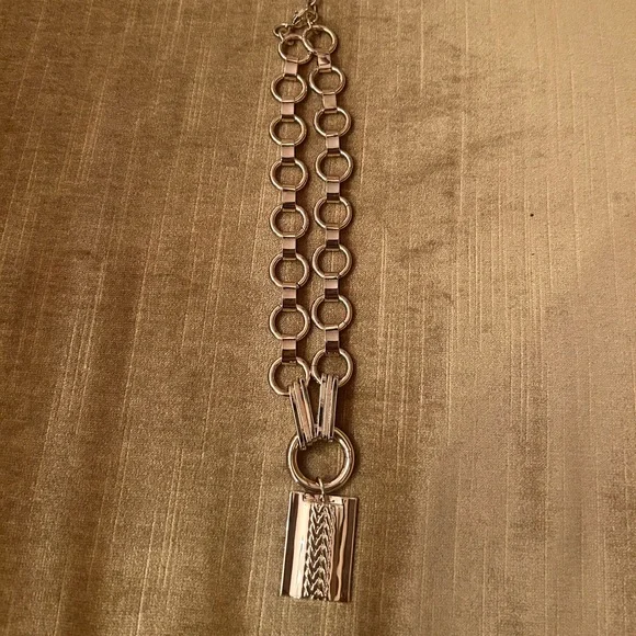 DANNIJO Gold Statement Necklace - Picture 3 of 6